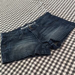 Mossimo Supply Co. Women's Deep Blue Jean Shorts